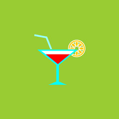 Cocktail-drink vector icon