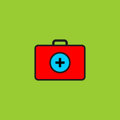 Fototapeta na wymiar First Aid vector icon
