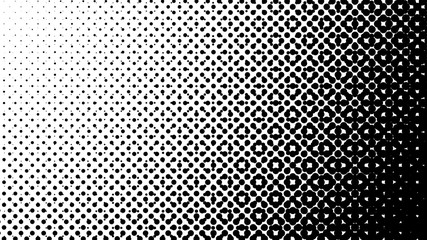 Vector halftone design. Abstract halftone. Abstract dots. Vector illustration.