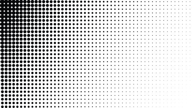 Vector halftone design. Abstract halftone. Abstract dots. Vector illustration.