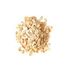 oats isolated on white background