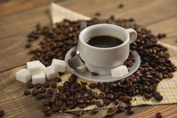 Rico olor a café recién hecho