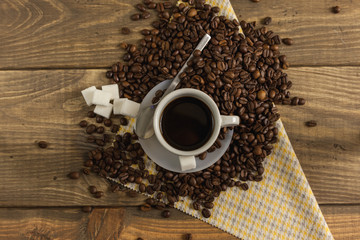 Delicioso café por la mañana