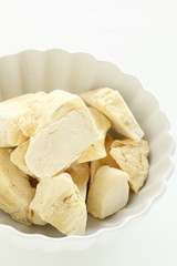 Thailand food, dried durian