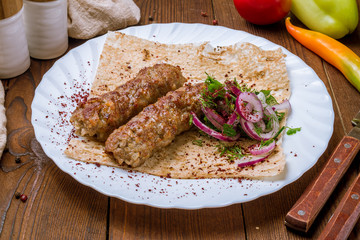 Lamb Lula kebab
