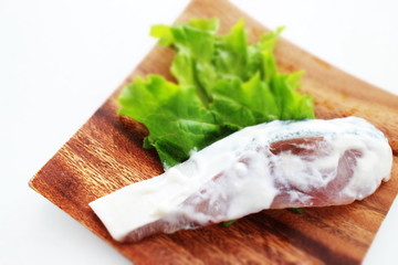 Yellow and yogurt marinated