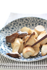 Fried fried Oyster mushroom 