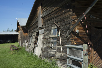 Old abandoned barn