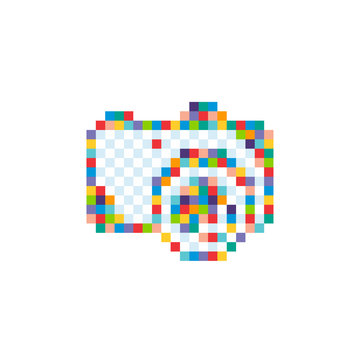 pixel camera photograpy sign symbol