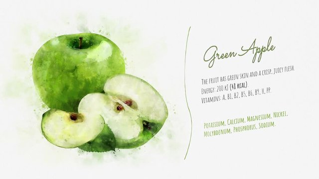 Green apple and its beneficial properties