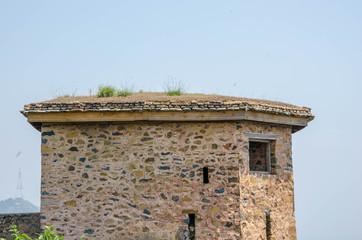 Durrani Fort view Hari Parbat. Srinagar, India