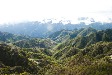 Naklejka premium THE SIERRA TARAHUMARA
