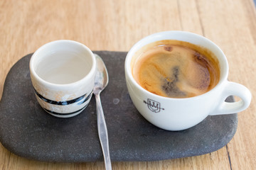 オーストラリアのコーヒー ロングブラック