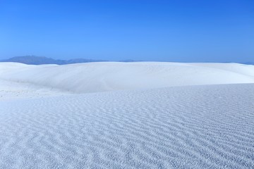 Obraz na płótnie Canvas White Sands National Monument in New Mexico, USA 