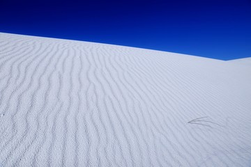 Fototapeta na wymiar White Sands National Monument in New Mexico, USA 