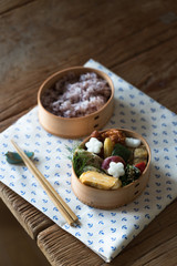 和風のわっぱ弁当