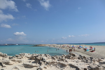 Fototapeta na wymiar Spiagge di Formentera