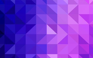 Light Purple, Pink vector polygonal pattern.