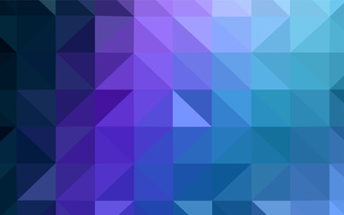 Light Purple vector polygonal background.