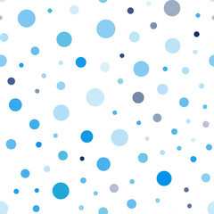 Light BLUE vector seamless cover with spots.