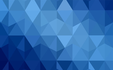 Obraz premium Light Blue, Yellow vector abstract mosaic backdrop.