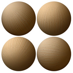 wooden ball