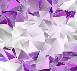Obraz premium Abstract Low-Poly triangular modern background