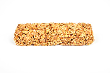 Healthy fitness bars isolated on white background