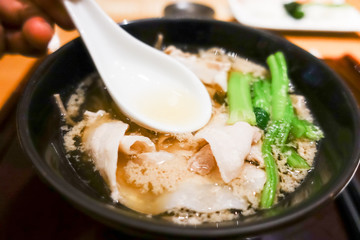 Japanese soup ramen