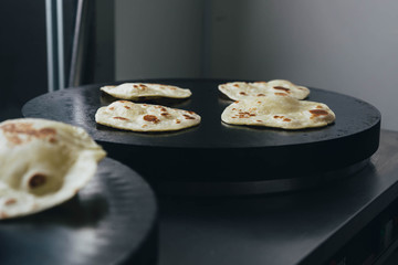 Freshly Baked Taco Shells