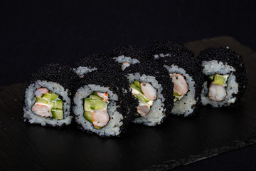 Japanese roll with prawn