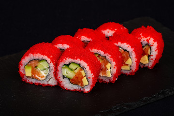Japanese roll with avocado