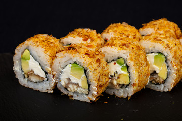 Japanese tempura roll