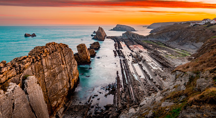 Arnia coast.Santander