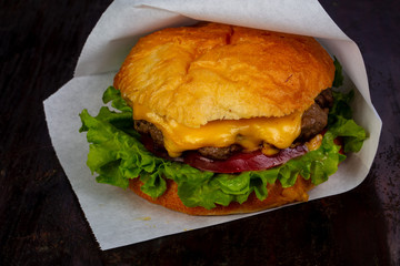 Burger with cutlet