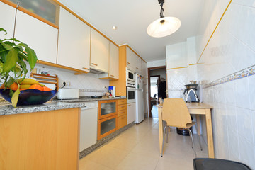 Apartment interior home. Kitchen House