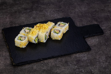Japanese roll with prawn