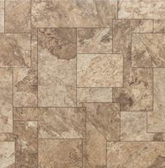 floor tiles with a modern abstract mosaic pattern