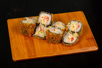 Japanese tempura roll