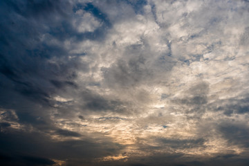 Obraz premium dark storm clouds with background,Dark clouds before a thunder-storm.