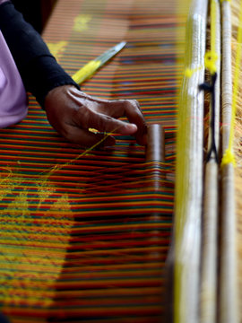 Aceh songket weaving
