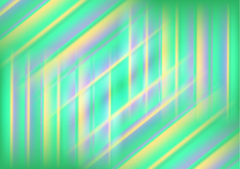 Abstract colored glowing lines on a dark background, light effects. Vector illustration.