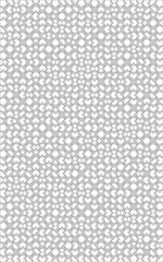 1000 white puzzles pieces arranged in a 25x40 vertical rectangle shape. Jigsaw Puzzle template ready for print. Cutting guidelines on white