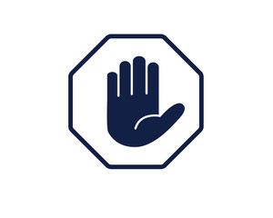 stop glyph icon , designed for web and app