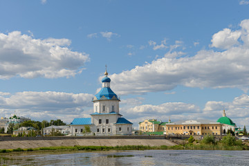 June 2, 2016: The Church of the Assumption of the Mother of God in the Cheboksary Gulf. Cheboksary. Russia.