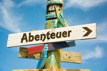 Schild 282 - Abenteuer