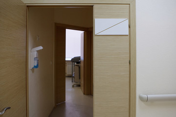 Door to the Hospital Room
