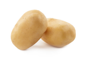 potato isolated on white background