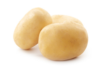 potato isolated on white background