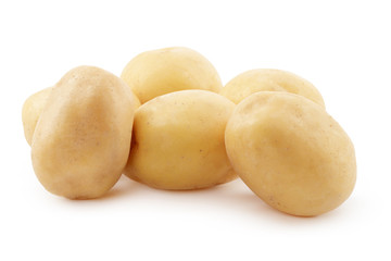 potato isolated on white background